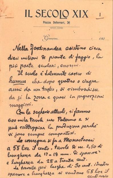 La Ferdinandea, prima pagina