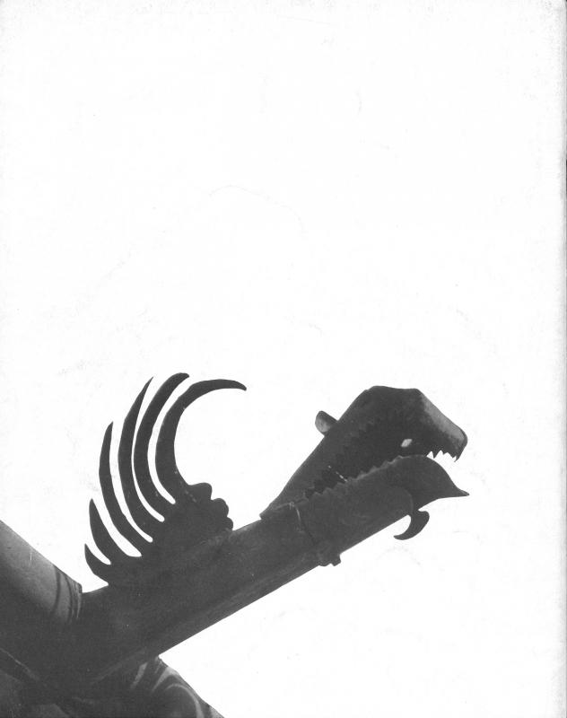 Quarta di copertina, doccione in ferro del XVI secolo, n. 3, 1962