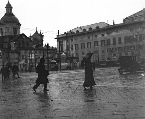 Piazza De Ferrari - Stazione trams (taglio)