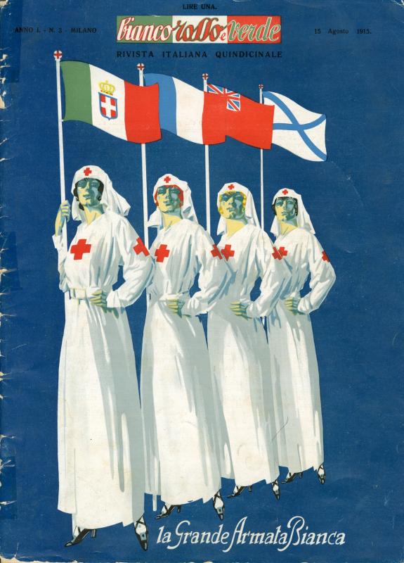 Bianco Rosso e Verde, n. 3, 1915 - Copertina