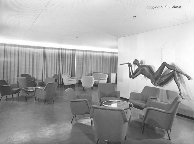 Federico Costa - Sala soggiorno di prima classe