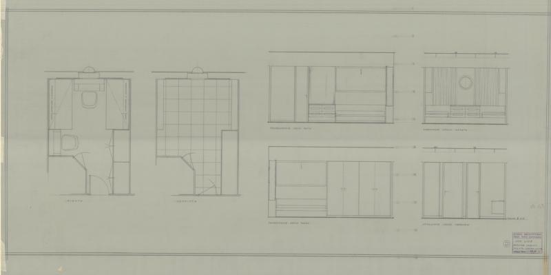 Stella Solaris II - Cabine esterne - Pianta, soffitto e viste