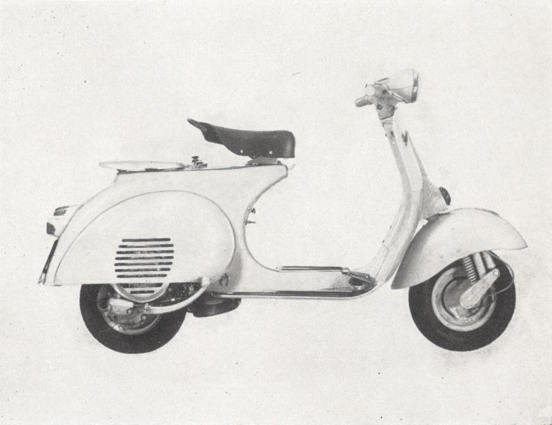 La Vespa disegnata da Corradino D'Ascanio ed Enrico Piaggio, n. 3, 1962
