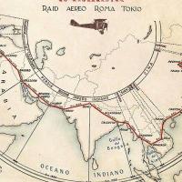Sf. 36 - Mappa volo Roma - Tokio