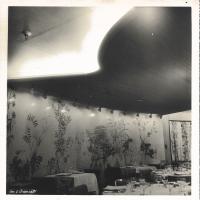 Sicilia - Dettaglio parete decorativa sala da pranzo prima classe