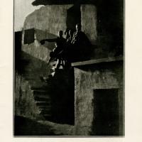 Bianco Rosso e Verde, n. 3, 1915 - Illustrazione di p. 3 con un verso di Carducci