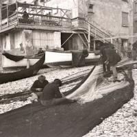 Scene di pescatori alla Foce (taglio)