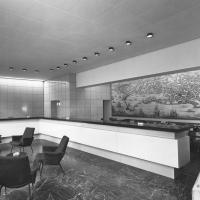 Uffici Italia di Navigazione a Parigi - Pianterreno e sala ricezioni passeggeri, 1955
