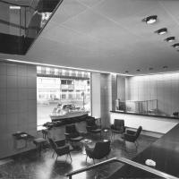 Uffici Italia di Navigazione a Parigi - Pianterreno e sala ricezioni passeggeri, 1955