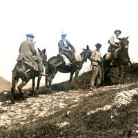 Gita a Capenardo - Tre cavalieri (taglio)