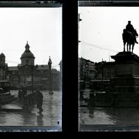 Piazza De Ferrari - Monumento Garibaldi (originale)